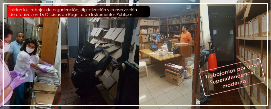 Superintendencia de Notariado y Registro avanza en un proceso de reorganizacin.